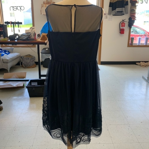 Natasha Navy Dress - Picture 3 of 3